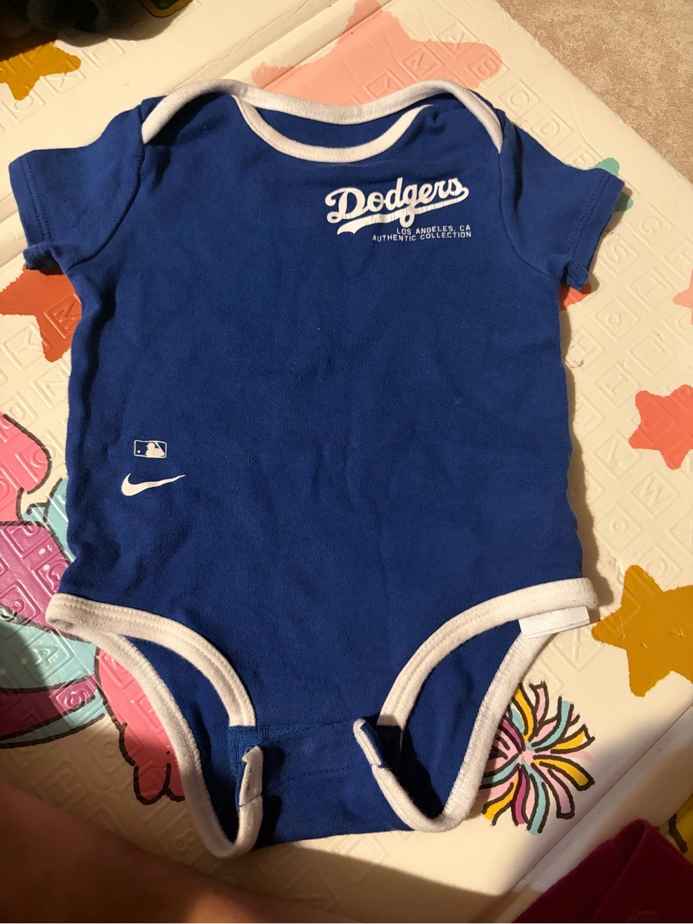 dodgers onesie